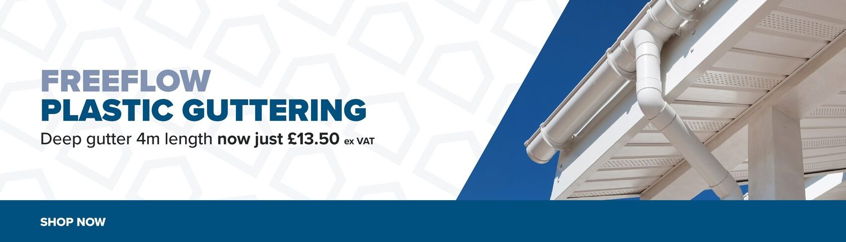 Freeflow deep guttering