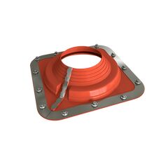 Dektite Combo & Retrofit Roof Pipe Flashing - Red Silicone (350 - 760mm)