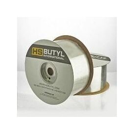Foil Backed Butyl Water Resistant Flashing Tape 314 1.5mm x 100mm x 20m Aluminium