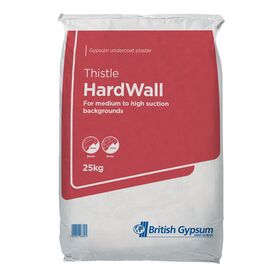 British Gypsum Thistle Hardwall Plaster - 25kg
