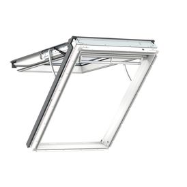 VELUX GPU SK06 006621U White Maintenance-Free Top Hung INTEGRA Electric Window - 114cm x 118cm