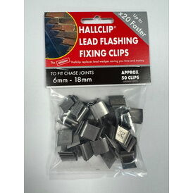 Hallclip Lead Flashing Fixing Clips (Bag of 50)