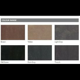 Forticrete Hardrow 105˚ Degree Concrete Angle Ridge Tile - 900mm