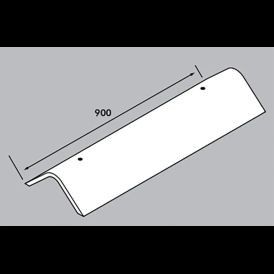 Forticrete Hardrow 70˚ Degree Concrete Angle Ridge Tile - 900mm