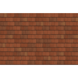 Forticrete Gemini Interlocking Plain Concrete Roof Tile - 270mm x 337mm