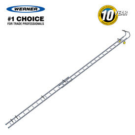 Werner Double Section Extending Roof Ladder