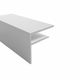Surge Aluminium F Section (3m x 10mm)