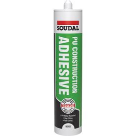 Soudal 5 Minute PU Construction Adhesive (290ml) - Box of 12 (152330)