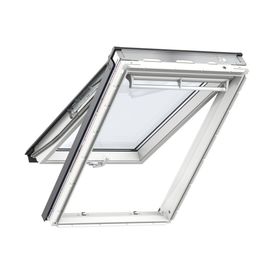 VELUX GPU SK06 0069 White Maintenance-Free Top Hung Window - 114cm x 118cm