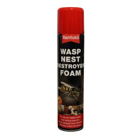 Rentokil Wasp Nest Destroyer Foam Spray - 300ml