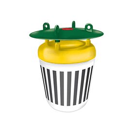Trappit Moth Trap Black Stripe Funnel Pot