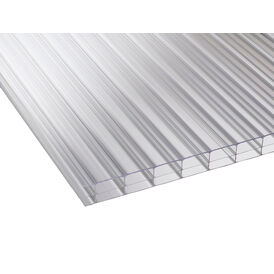 Cut To Size Corotherm Clear Multiwall Polycarbonate Roof Sheet