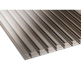 Cut To Size Corotherm Bronze Multiwall Polycarbonate Roof Sheet