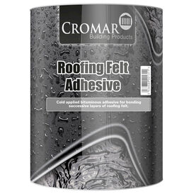 Cromar Bituminous Roofing Felt Adhesive - 25 Litres