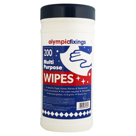 Olympic Fixings Multi Purpose Cleaning Wipes (Tub of 200)
