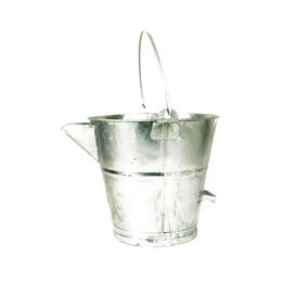 Galvanised V LIP Bucket - 3 Gallon