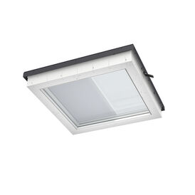VELUX MSU 090090 5070WL White Line Solar Anti-Heat Flat Roof Blind (90cm x 90cm)