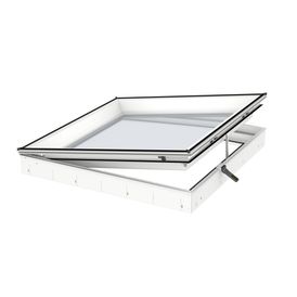 VELUX CVU 120120 0225Q Electric Flat Roof Window Base Triple Glazed 120x120