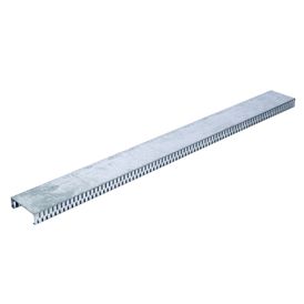 ACO FreeDeck Galvanised Steel Drainage Duct - 2000mm x 100mm x 30mm