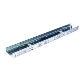 ACO FreeDeck Galvanised Steel Adjustable Height Drainage Channel - 1000mm x 130mm x 75mm - 105mm