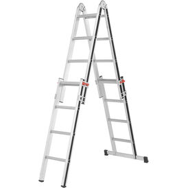 Hymer 4x4 Black Line Telescopic Combination Ladder