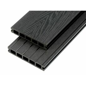 Cladco Woodgrain Effect Hollow Domestic-Grade Composite Decking Board