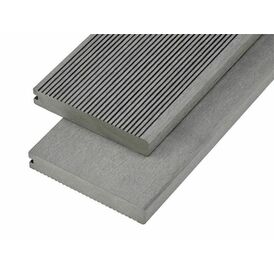 Cladco Solid Commercial Grade Bullnose Edge Composite Decking Board - 4m
