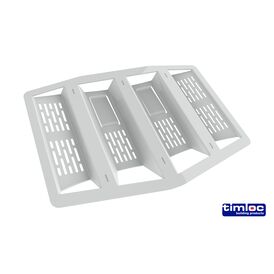 Timloc Refurbishment Roof Space Lap Vent - 280mm x 205mm (Pack of 10)