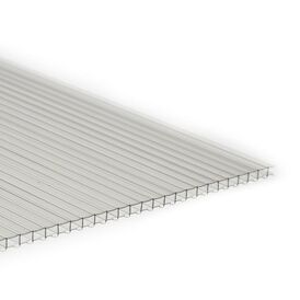 Force Cut to Size Clear Twinwall Polycarbonate Sheeting