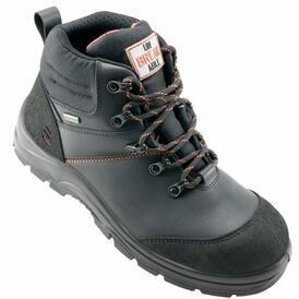 Unbreakable Meteor Waterproof Safety Work Black Boot