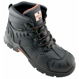 Unbreakable Hurricane Waterproof Black Safety Boot