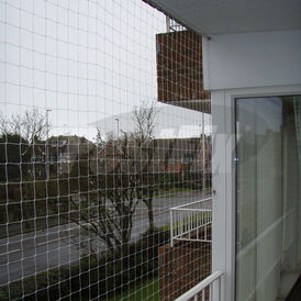 Balcony Netting Kit Black - Large (8m X 3m)