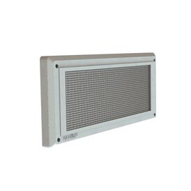 Preventavent Stainless Steel with Plastic Frame Small White