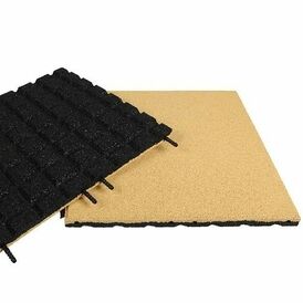 Castle Composites Castleflex EPDM Rubber Balcony Tiles (500mm x 500mm x 30mm)
