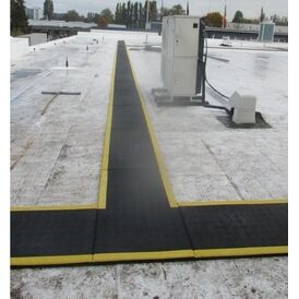 Castle Composites Roofway Yellow EPDM Edges T Piece (1200mm x 600mm x 30mm)