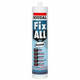 Fix All Crystal Super Clear SMX Hybrid Polymer Adhesive (Case of 12)