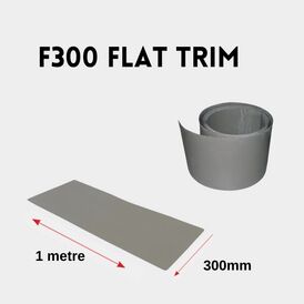 Fibreglass GRP F300 Under Roof Tile Flat Trim (Per Metre)
