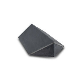 Mayan All-In-One Natural Slate RealRidge Hip End Closer Tile - Graphite (500mm)