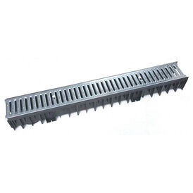 Wallbarn A15 Protecto-Drain Steel Grate Drainage Channel - 1m