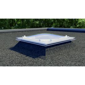 Whitesales em.tube Tubular Double Glazed Sun Tunnel (For A Flat Roof To Suit Builder's Upstand)