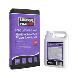UltraTile Fix ProLevel Two Flexible 2-Part Floor Levelling Compound - 20kg (Grey)