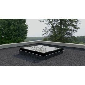 Whitesales ray.lux Double Glazed Flat Glass Rooflight (To Suit A Builder's Upstand)