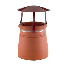 Brewer Traditional Aluminium Solid Fuel Chimney Rain Cap