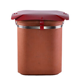 Brewer Square Aluminium Disused Chimney Capper (Fits Pots 6" - 10")