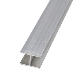 Solstice Aluminium H Profile For Polycarbonate Sheets - 3000mm x 16mm