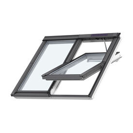VELUX GGLS FFK06 207030 2-in-1 Solar Centre Pivot Roof Window Double Glazed - 127cm x 118cm