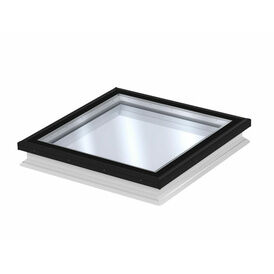 VELUX Solar Flat Glass Double Glazed Rooflight - 120cm x 90cm (Includes Base Unit &amp; Top Cover)