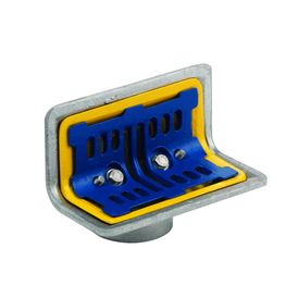 Harmer 50mm Aluminium Mini Two-Way Rainwater Drain Outlet