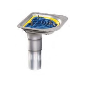 Harmer Aluminium Extended Spigot Balcony Drainage Outlet