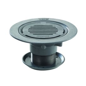 Harmer Cast Iron Medium Sump Double Flange Vertical Threaded Rainwater Drainage Outlet